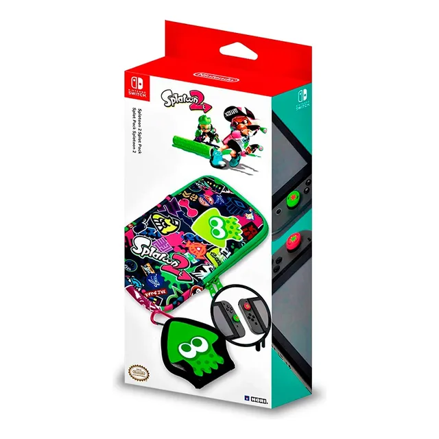Set De Accesorios Nsw Hori Splatoon 2 Splat Pack