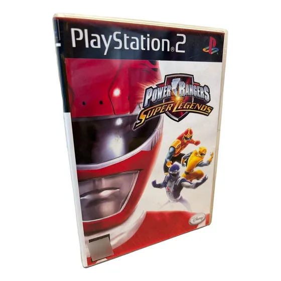 Power Rangers Super Legends Play 2 Com Capa E Pôster Ps2