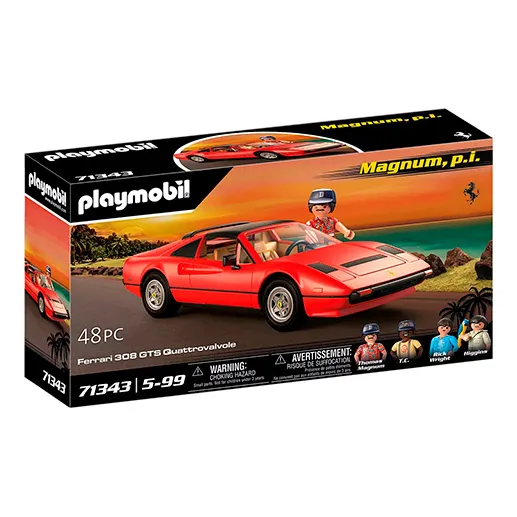 Juego Playmobil Magnum Ferrari 308 Gt Universo Binario