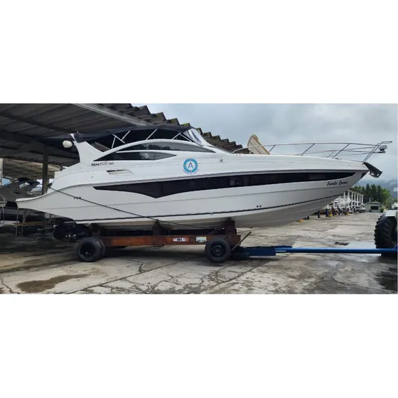 Lancha Real 365 Ano 2018 02 X Motores 4.5 Mercruiser De 250h