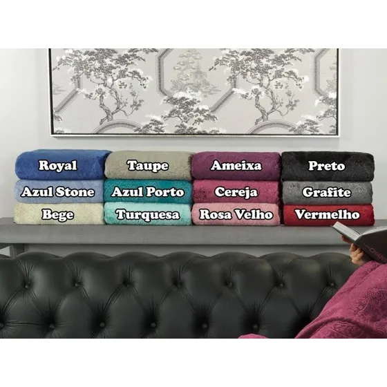 Cobertor Manta Com Mangas Flanelada 250 Gramas/m²