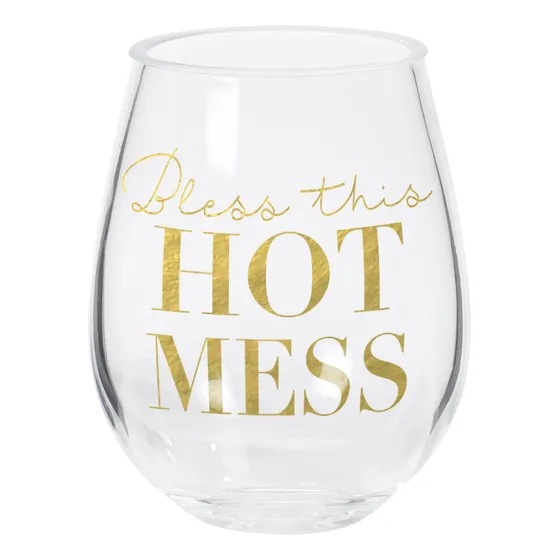 R Gibson 12 onza Acrilico Stemless Vino Vidrio Singl Hot