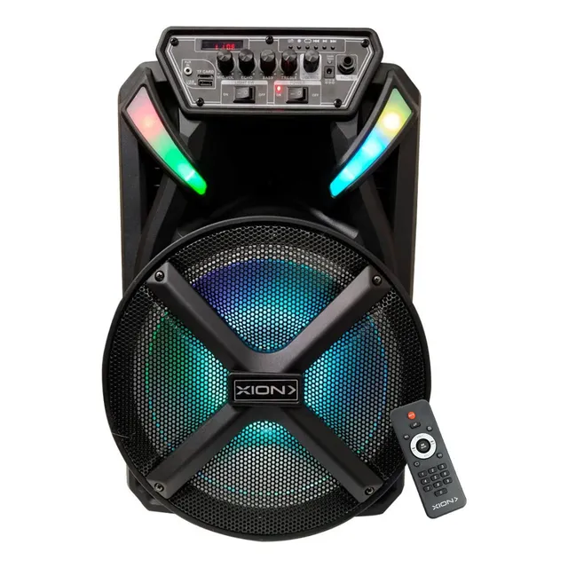 Parlante Xion Sd112 Led Bluetooth 12´´ 4500w A Bateria Dimm