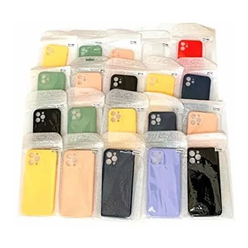 40 Estuche Telefono Para iPhone 12 Pro Max Mini Mix Lot Tpu