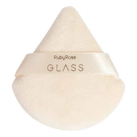 Esponja De Pó Ruby Rose Glass Powder Puff Hb-s04