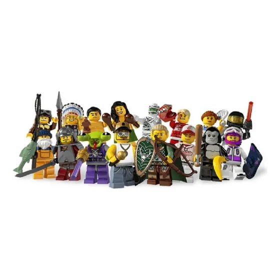 Set De Construcción Lego Minifigures 8803 1 Pieza
