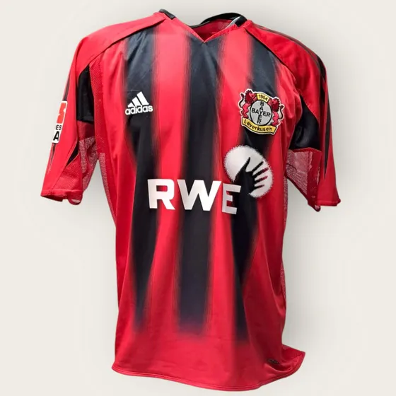 Camisa De Jogo Bayer 04 Leverkusen Autografada - Juan