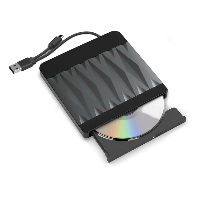 Unidad Externa De Cd/dvd Gingo Usb 3.0 Cd Rom Burner Para Po