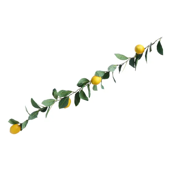 Aboofan Guirnalda Limon Artificial Fruta Falsa Margarita