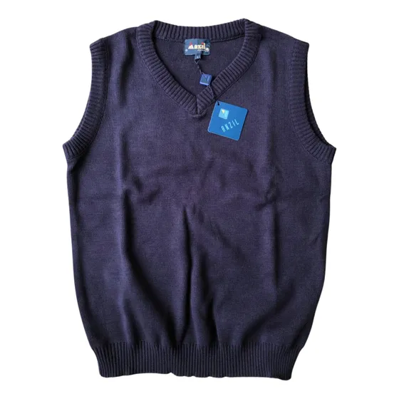 Chaleco Tipo Pull-over Punto Milano Tallas S M L Xl