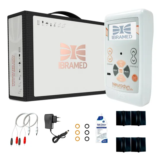Neurodyn Ibramed Aparelho Tens Fes P/ Fisioterapia Portatil