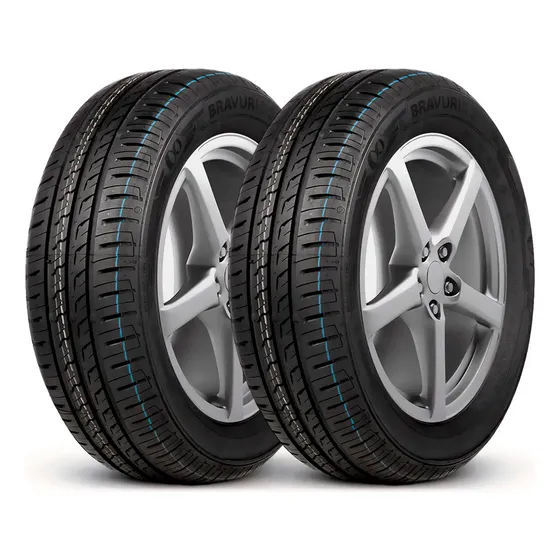 Kit 2 Pneus 185/65R15 Barum Bravuris 5HM 88H By Continental Aro 15