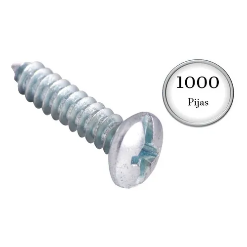 1000 Pijas Para Lámina Combinado #12 X 3/4 