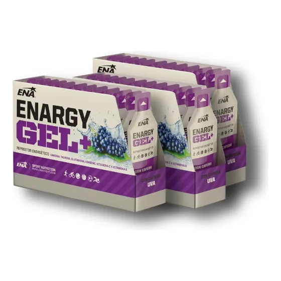 Enargy Gel+ Cafeína Ena Sport - Repositor Pack X 3 Cajas