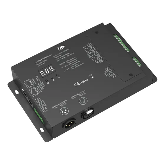Controlador Dmx Tiras Mangueras Led Rgbw - 4ch 110v-240v