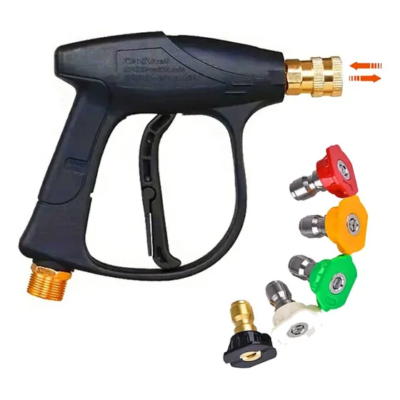 Pistola Corta Para Hidrojet Universal + 5 Rociadores
