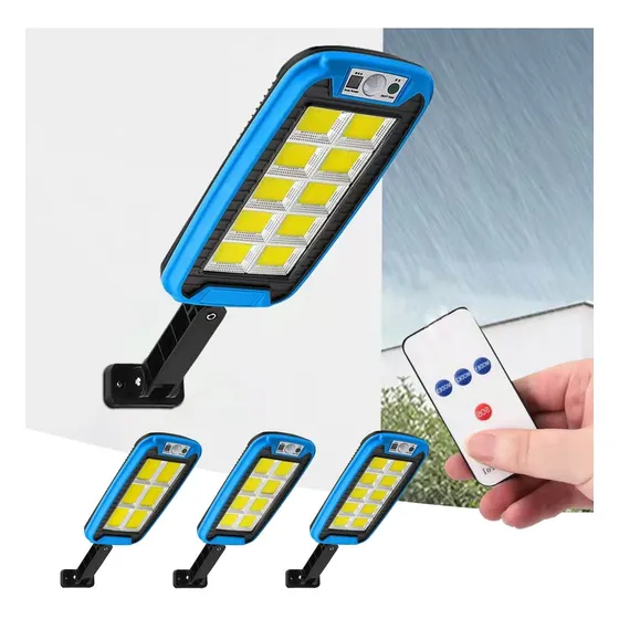 Luz Solar Calle Cr Cuenta Lampara Mazorca Ip Impermeable