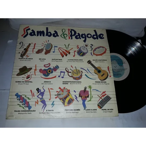 Lp Coletânea Samba E Pagode Volume 1 1992