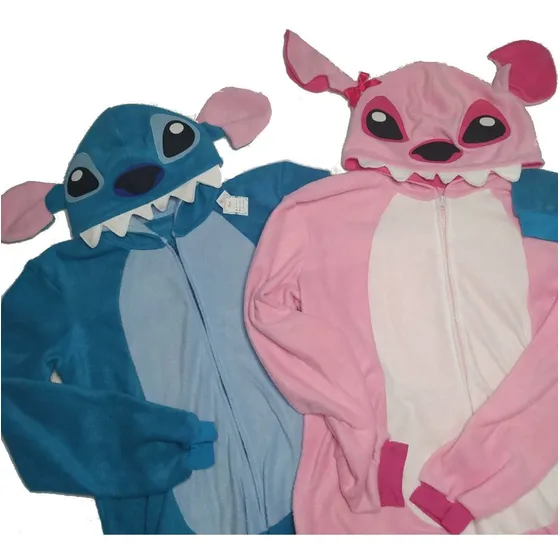 Pijamas Kigurumi Pijama Enteriza Stich Niño/niñas Tela Polar