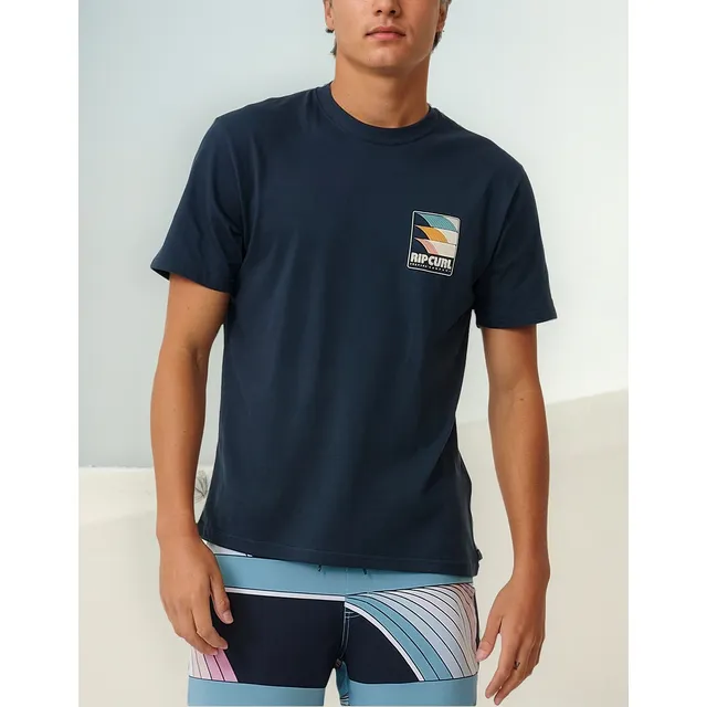 Rip Curl Surf Revival Line Up Camiseta De Manga Corta Bone L
