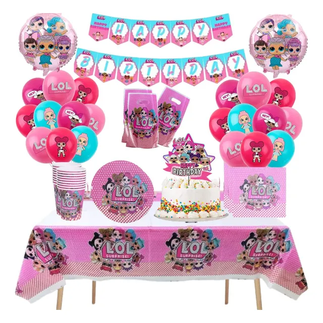 Set Decoracion Globos Cotillon Diseños Variados