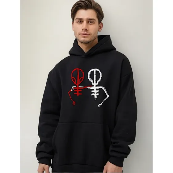 Buzo Twenty One Pilots Ovesize Skeleton Clique Tyler Josh