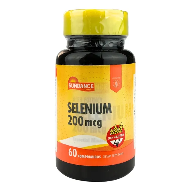 Selenio 200 Mcg Sundance X 60 Tabletas