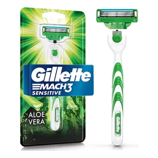 Maquina De Afeitar Gillette Mach 3 Sensitive Maquina De Afeitar Gillette Mach 3 Sensitive