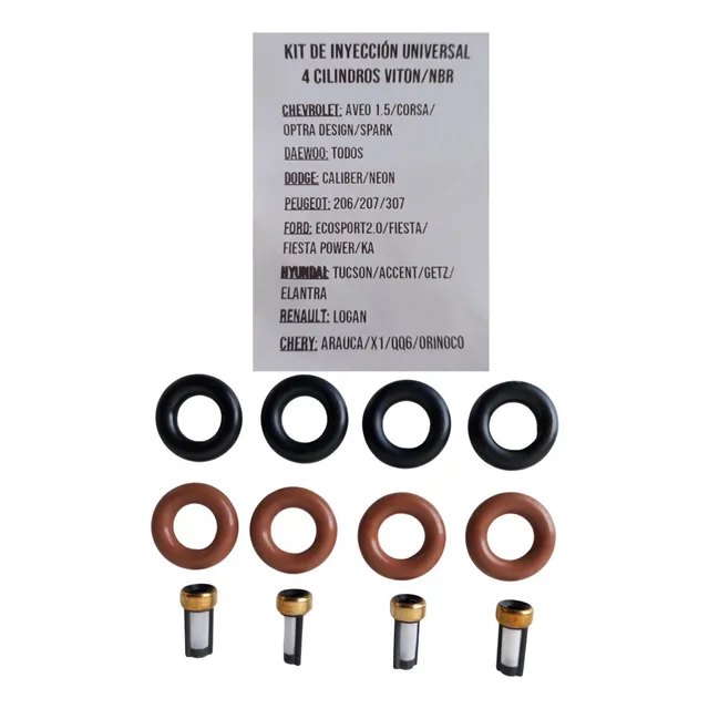 Kit Inyectores Dodge Caliber Neon 4 Cilindros Viton