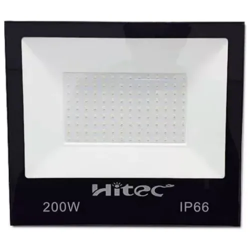 Refletor Led 200w 6500k Hitec Cor da luz Branco-frio 127/220V