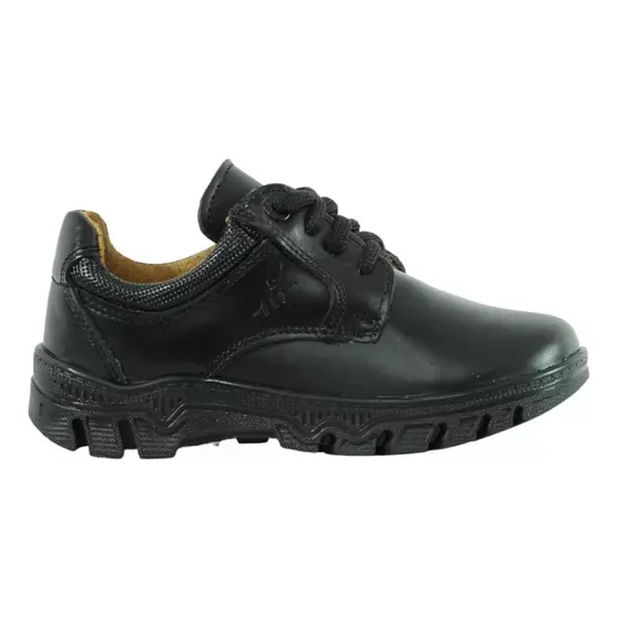 Zapato Escolar Niño Piel Casual Choclo Comodo Juvenil Kuali