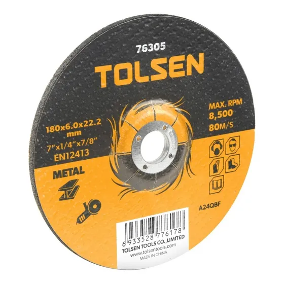 Disco De Corte Metal Tolsen 9  X 1/12  X7/8  230x 2.0x22.2mm