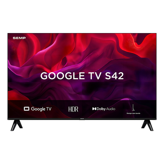 Smart Tv Semp 32 Led Hd Android Tv Wifi Bluetooth 2 Hdmi Google Tv 60hz Hdr10 32s42