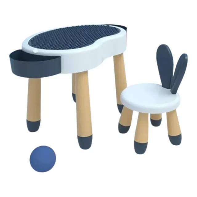 Mesa Y Silla Multifuncional P Arena Agua Bloques Dibujo Niño