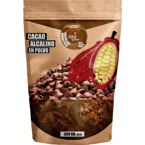 Cacao Amargo Alcalino 300gr