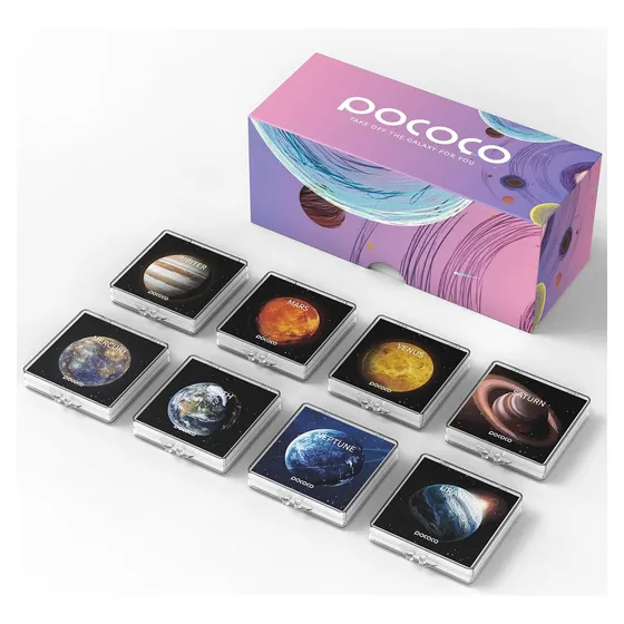 Proyector Pococo Discos De Proyección Planetas, 8pcs