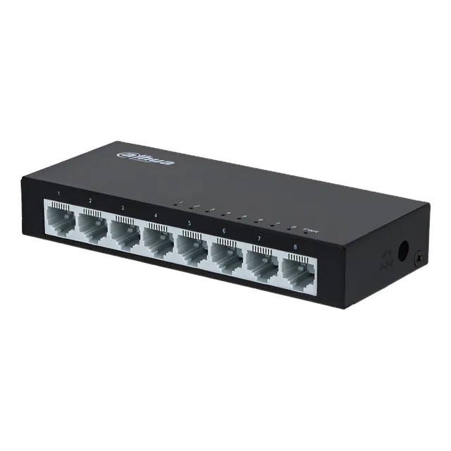 Switch Ethernet  Administrado De 8ptos 10/100 Dh-pfs3008-8et