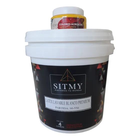 Latex Lavable Interior-exterior Color Pastel  X 4l