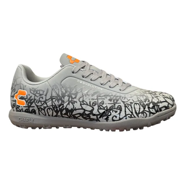 Tenis De Fútbol Rápido Charly Neovolution Tf - 1086557 Gris