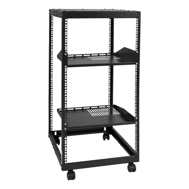 Rack De Servidor De Marco Abierto De 20u Para Montaje Hb Color Negro
