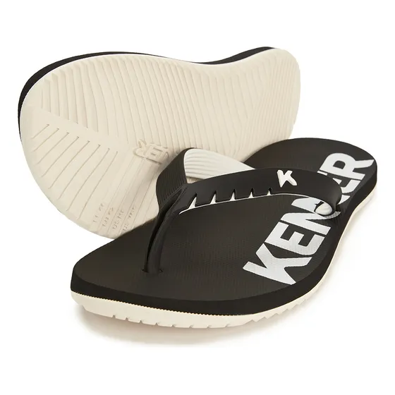 Chinelo Kenner Red Dnn-04 Preto / Branco