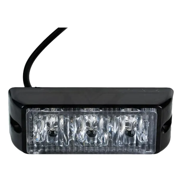 Luz Freno Moto 3 Led Estroboscópica Con Múltiples Secuencias