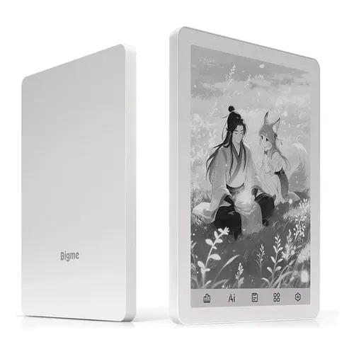 Bigme B6 Leitor De E-book 6'' Cor Com Android 14 64gb Branco