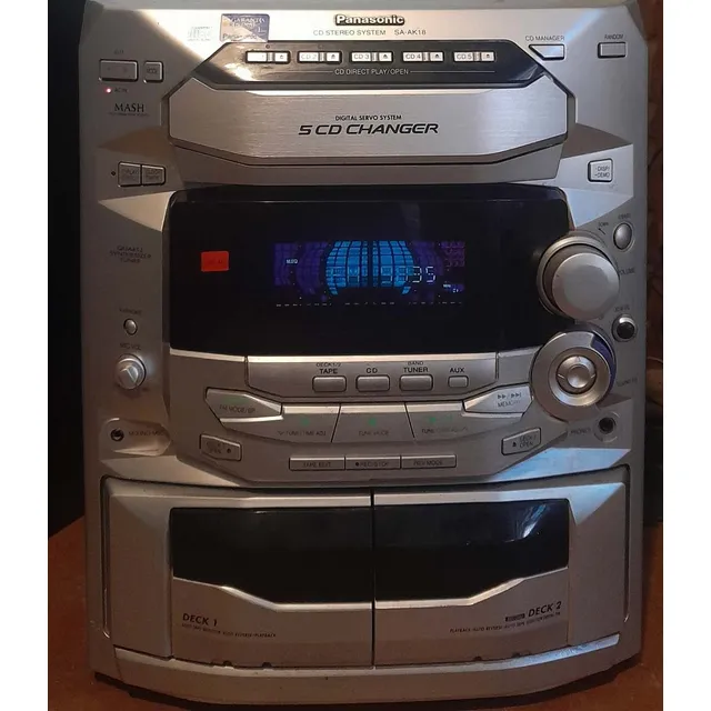 Minicomponente Panasonic Sa Ak18 Solo Cabezal Sin Bafles