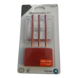 Set Dsi Clean Protector Kit (stylus, Micas, Estuche, Paño ) Set Dsi Clean Protector Kit (stylus, Micas, Estuche, Paño )