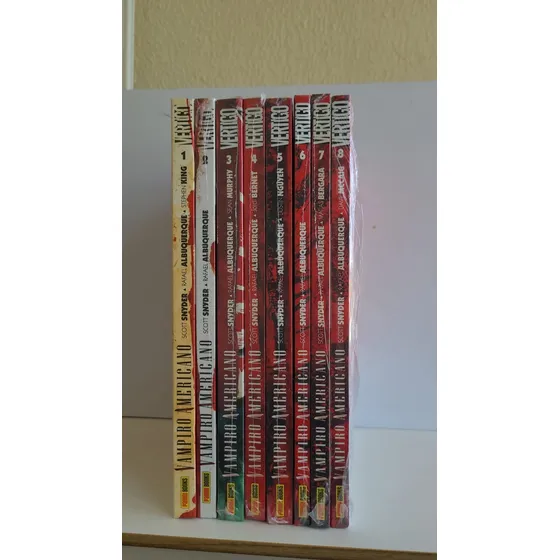 Vampiro Americano - 8 Livros  Lacrados  - Vertigo Panini Books