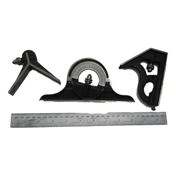 Juego De Escuadra Combinada Starrett 290mm