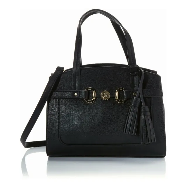 Anne Klein Akh4103, Satchel Mujer, Negro (black), Talla