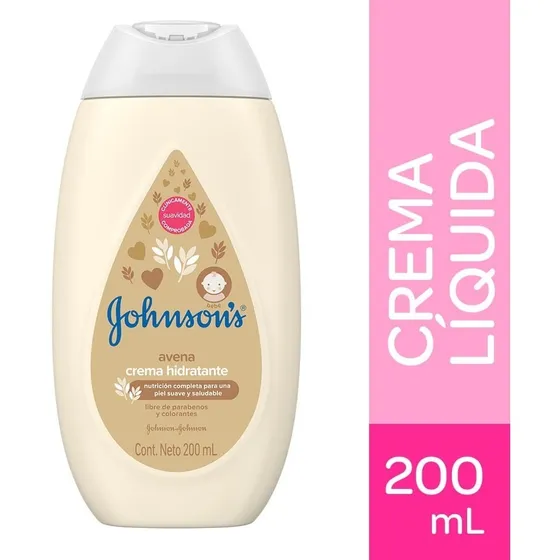 Crema Johnsons 200 Ml Avena