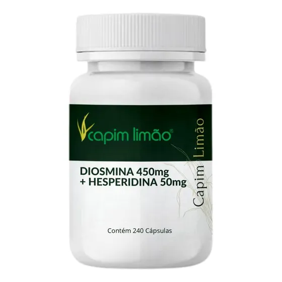 Diosmina 450mg Hesperidina 50mg 240cápsulas